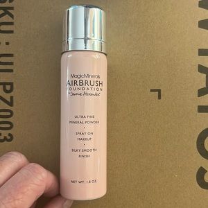 Jerome Alexander, magic, minerals airbrush foundation